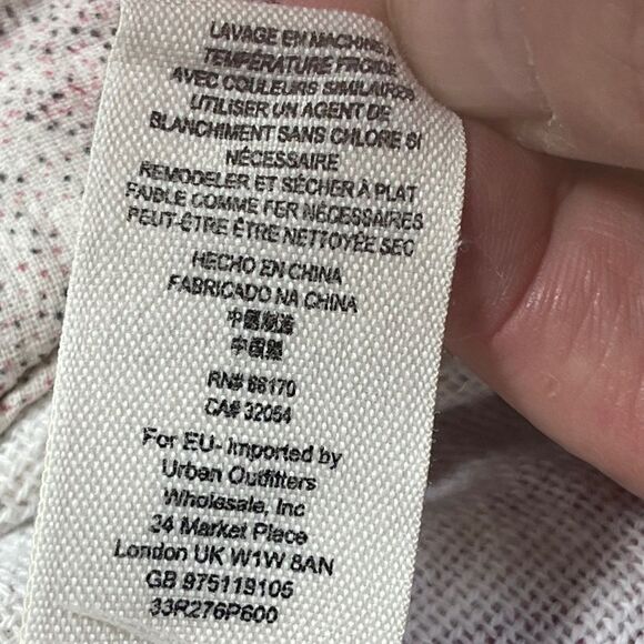 Free People Dusty Rose Woven Cutoff Shorts Sz 4 - Picture 8 of 10